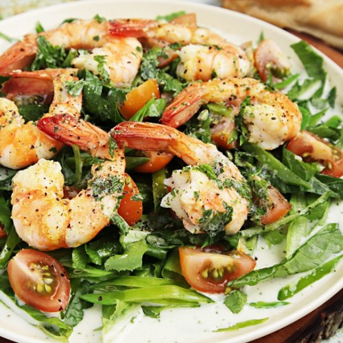 insalata di gamberi