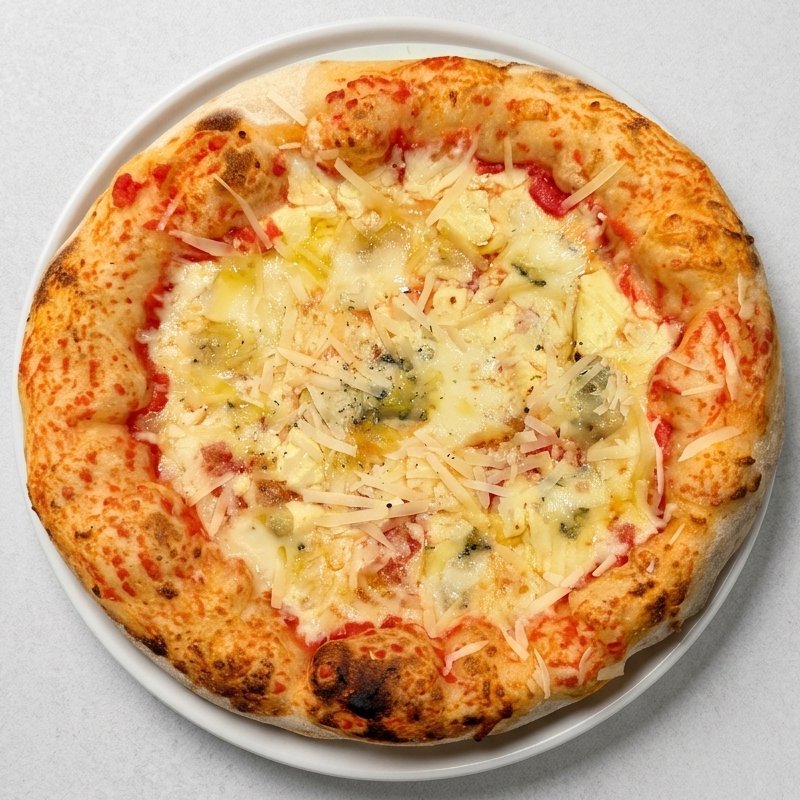 Speisekarte Pizza Quattro formaggi