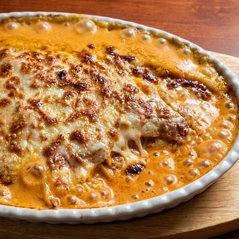 Speisekarte Lasagne alla mamma
